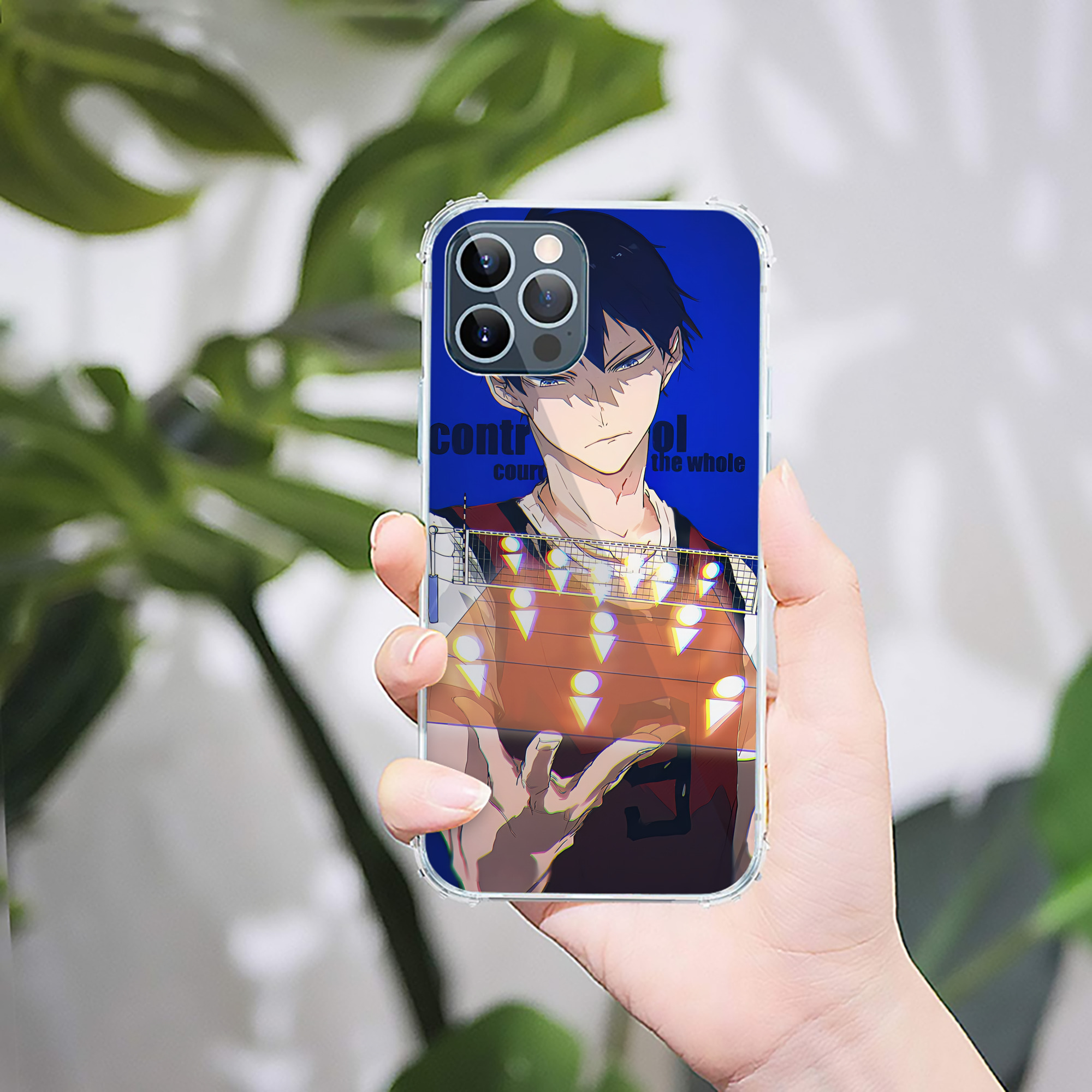 （画像用） ハイキュー!! Haikyu!! 【iPhone 12シリーズ対応】透明スマホケース（クリアソフトケース）